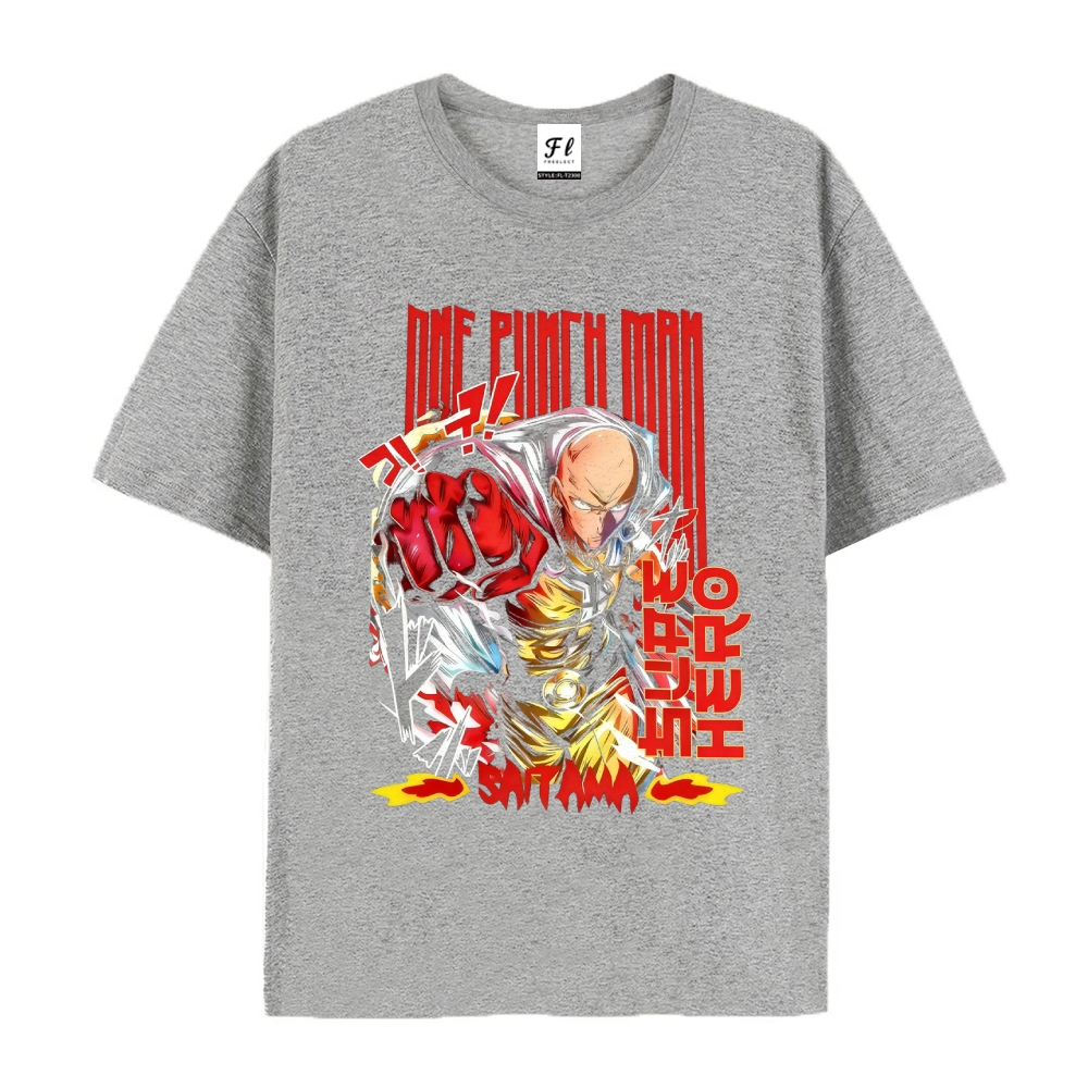 Demon Slayer Cotton Unisex Round Neck Anime T-Shirt