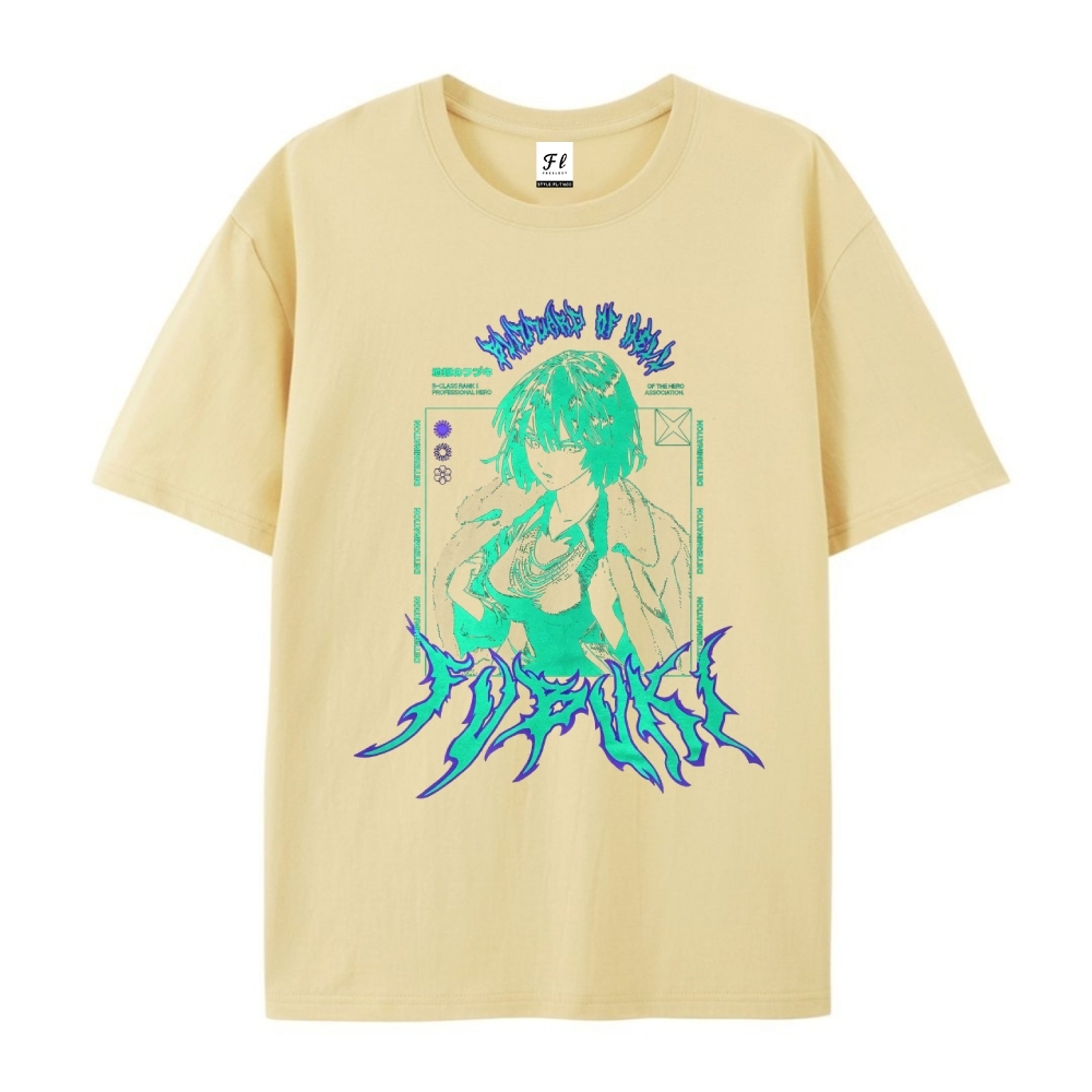 Pure Cotton Unisex Round Neck Anime T-Shirt One Punch Man