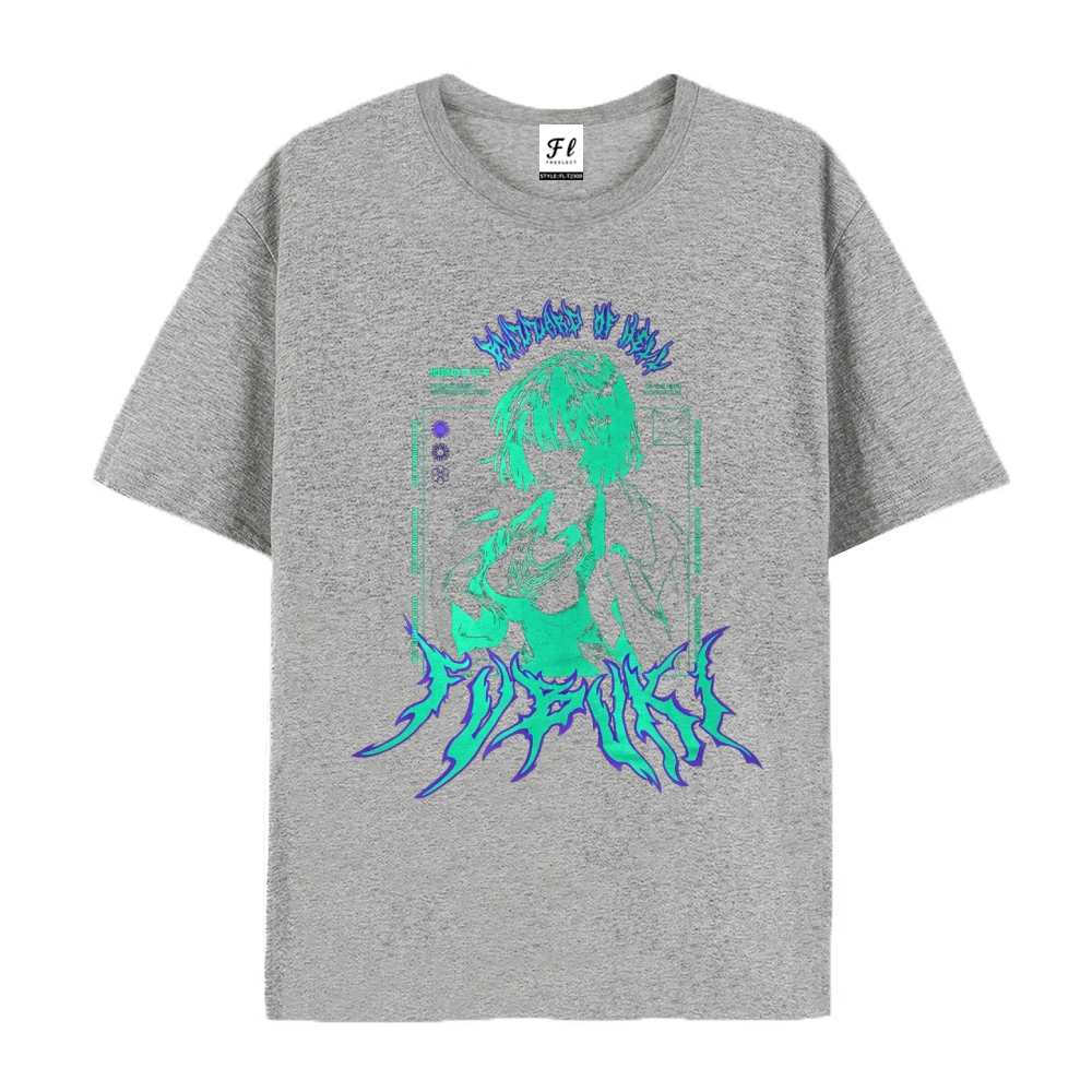 Pure Cotton Unisex Round Neck Anime T-Shirt One Punch Man