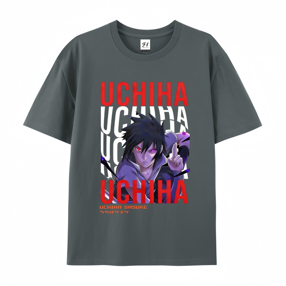 Pure Cotton Unisex Round Neck Anime T-Shirt Boruto