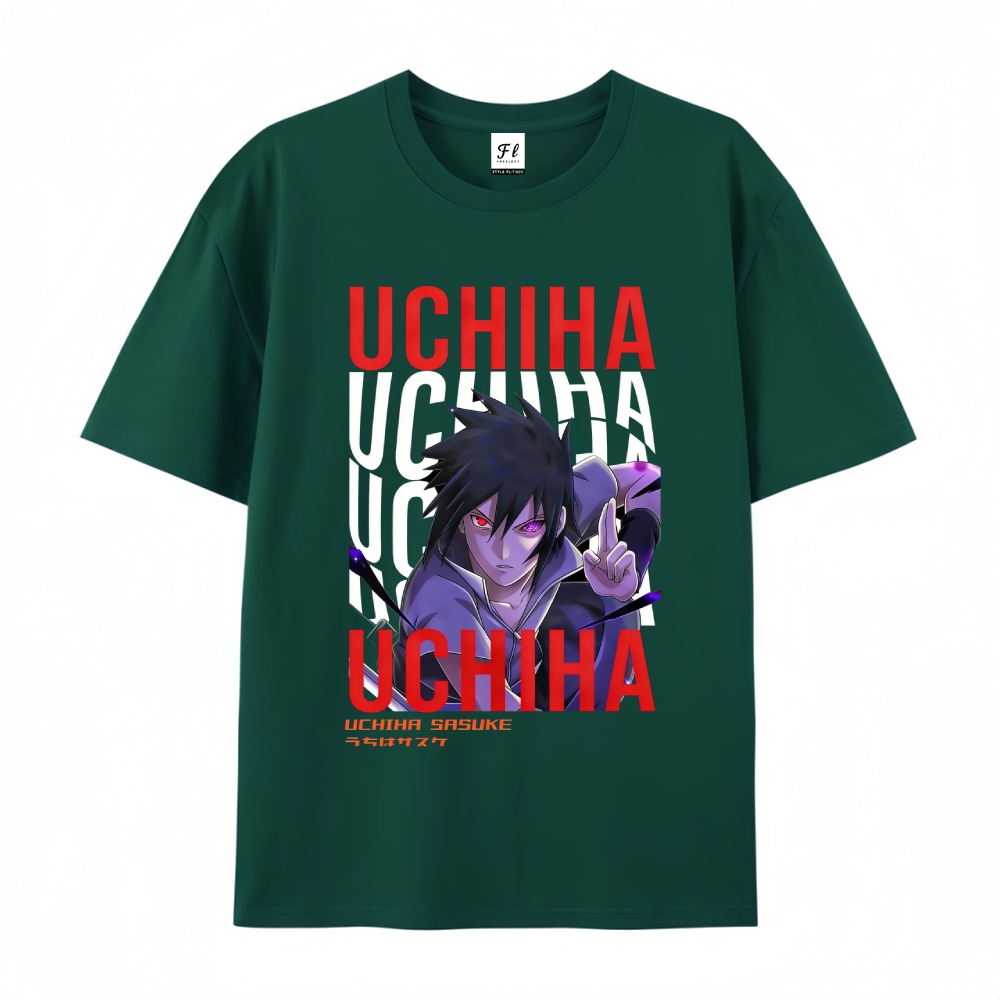 Pure Cotton Unisex Round Neck Anime T-Shirt Boruto