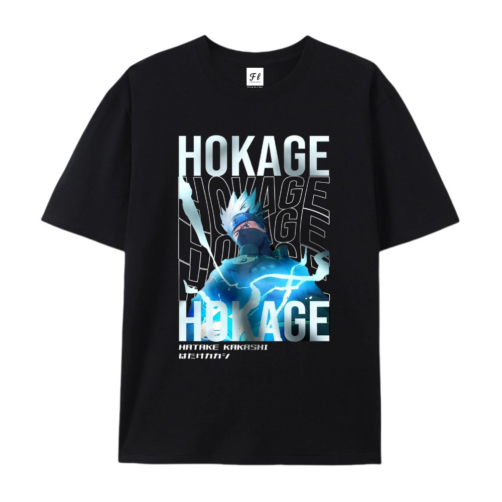 Pure Cotton Unisex Round Neck Anime T-Shirt Boruto