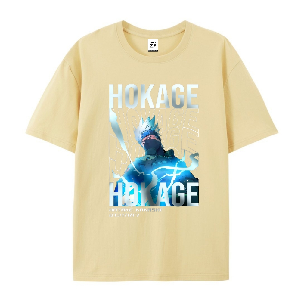 Pure Cotton Unisex Round Neck Anime T-Shirt Boruto