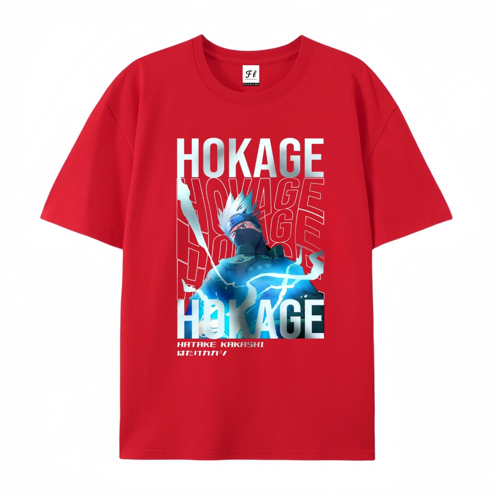 Pure Cotton Unisex Round Neck Anime T-Shirt Boruto