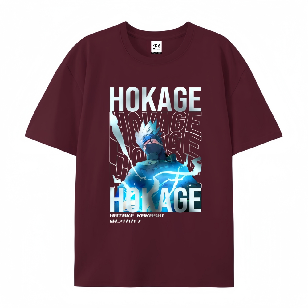 Pure Cotton Unisex Round Neck Anime T-Shirt Boruto