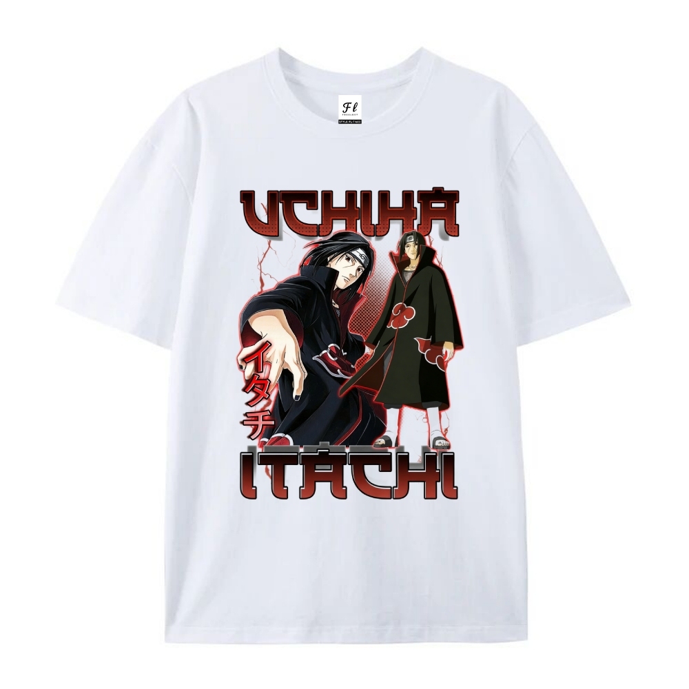 Pure Cotton Unisex Round Neck Anime T-Shirt Boruto