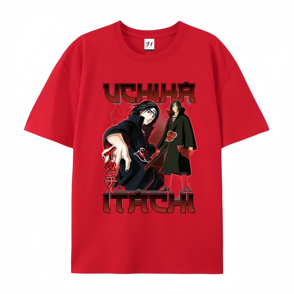 Pure Cotton Unisex Round Neck Anime T-Shirt Boruto