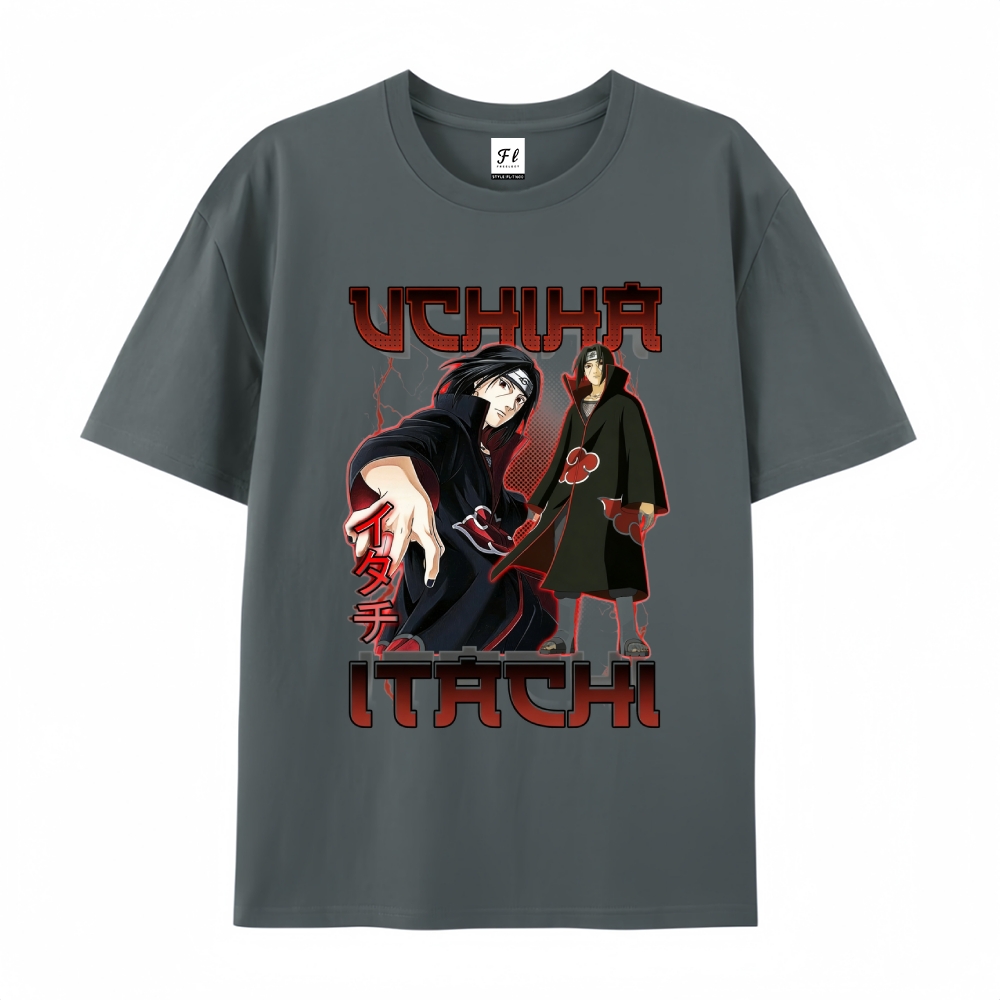 Pure Cotton Unisex Round Neck Anime T-Shirt Boruto