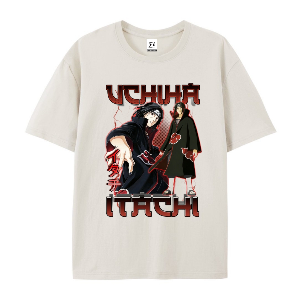 Pure Cotton Unisex Round Neck Anime T-Shirt Boruto