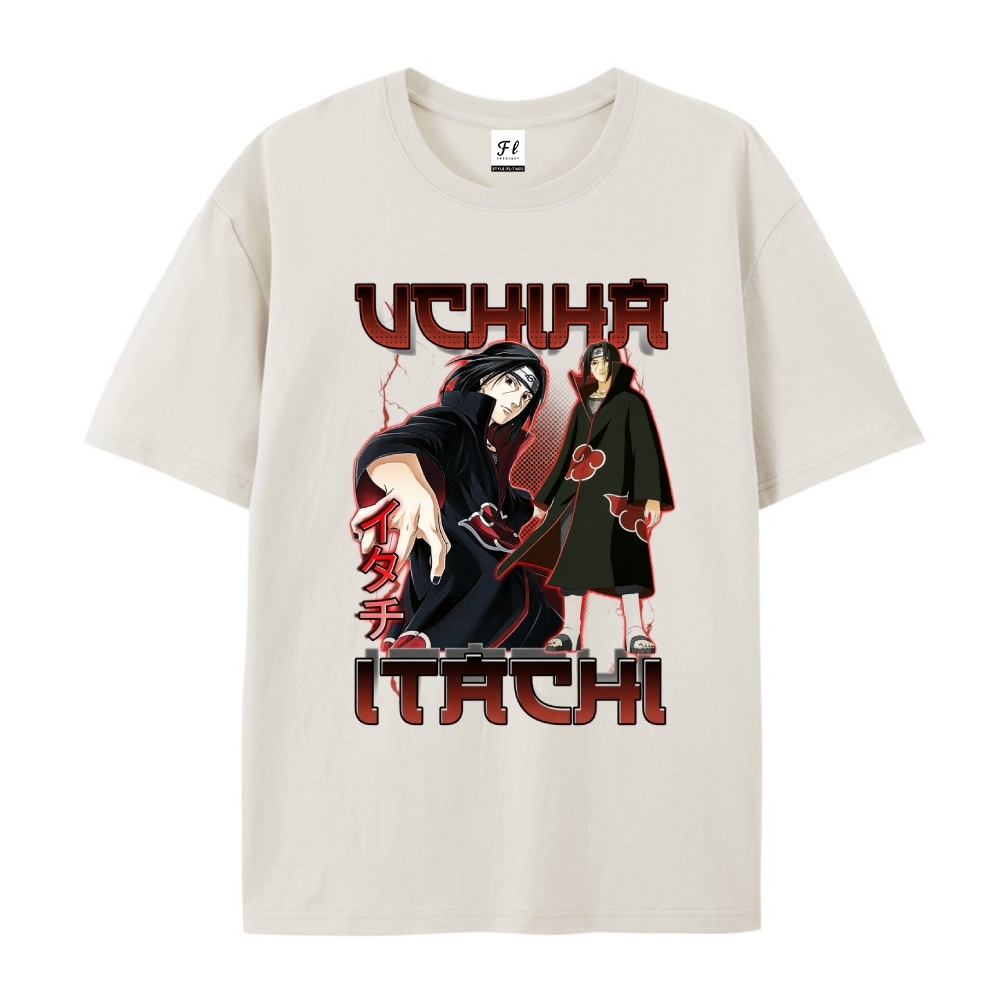 Pure Cotton Unisex Round Neck Anime T-Shirt Boruto