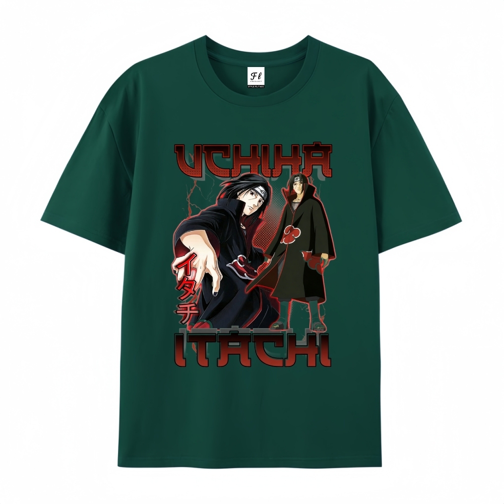 Pure Cotton Unisex Round Neck Anime T-Shirt Boruto
