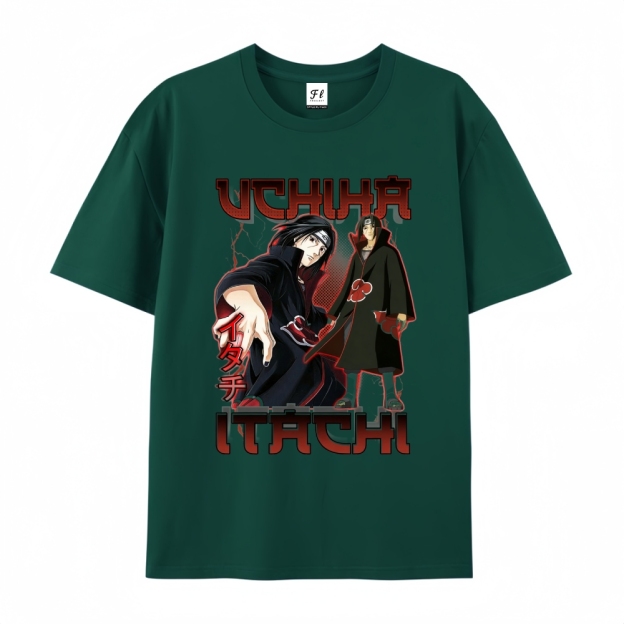 Pure Cotton Unisex Round Neck Anime T-Shirt Boruto