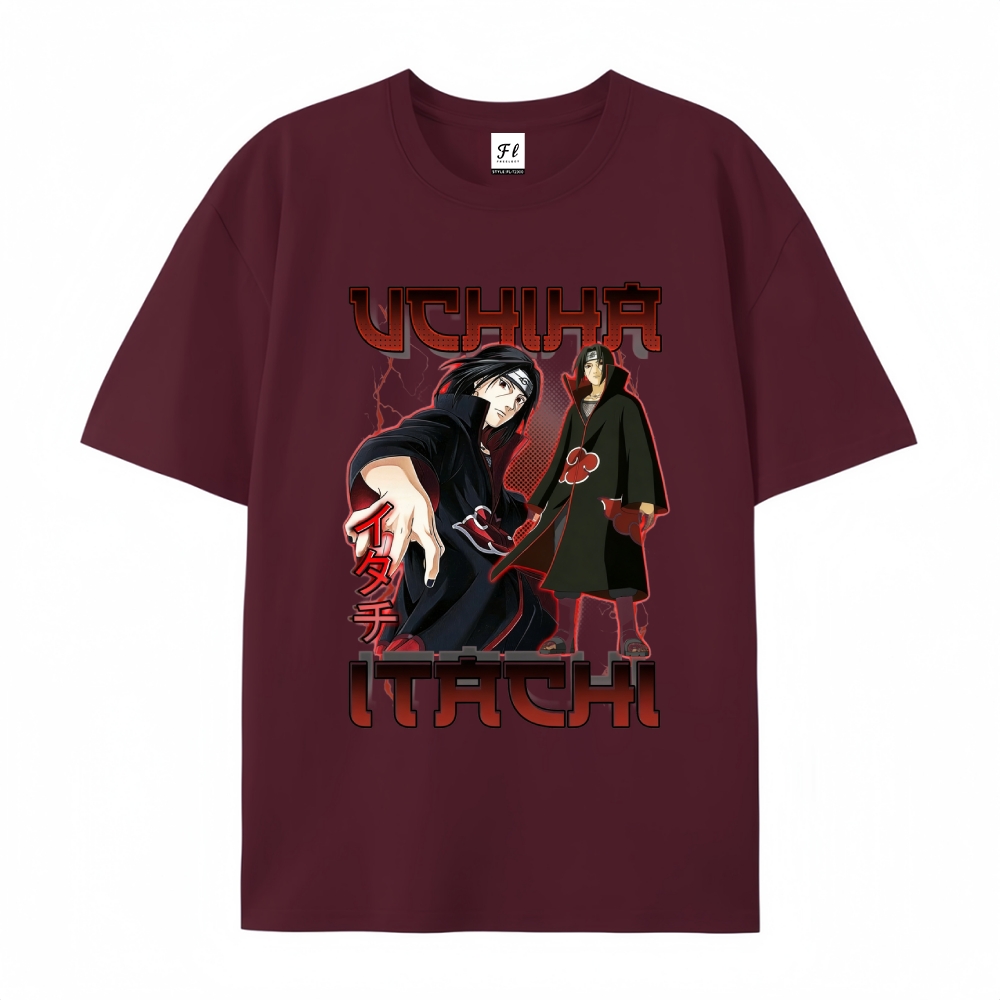 Pure Cotton Unisex Round Neck Anime T-Shirt Boruto