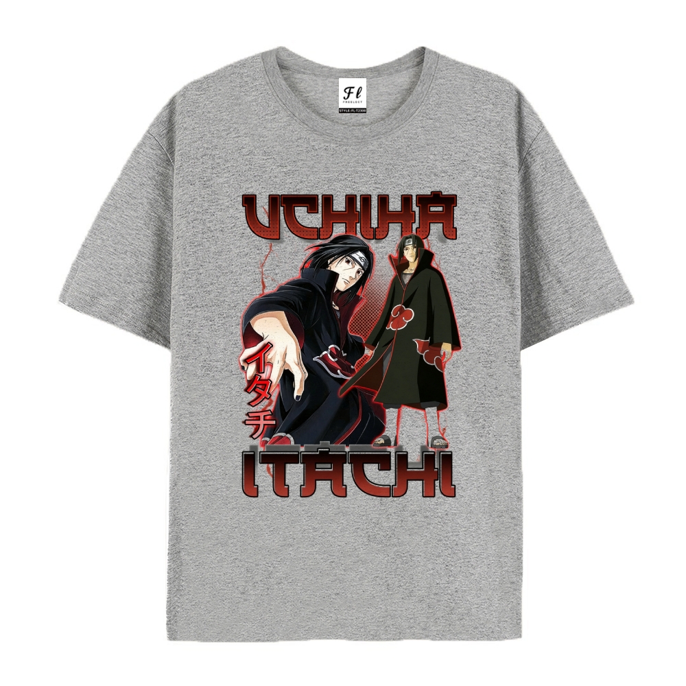 Pure Cotton Unisex Round Neck Anime T-Shirt Boruto