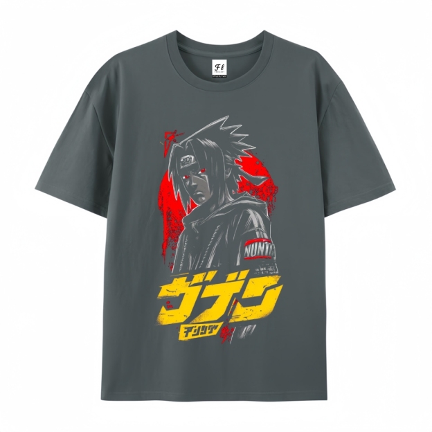 Pure Cotton Unisex Round Neck Anime T-Shirt Boruto