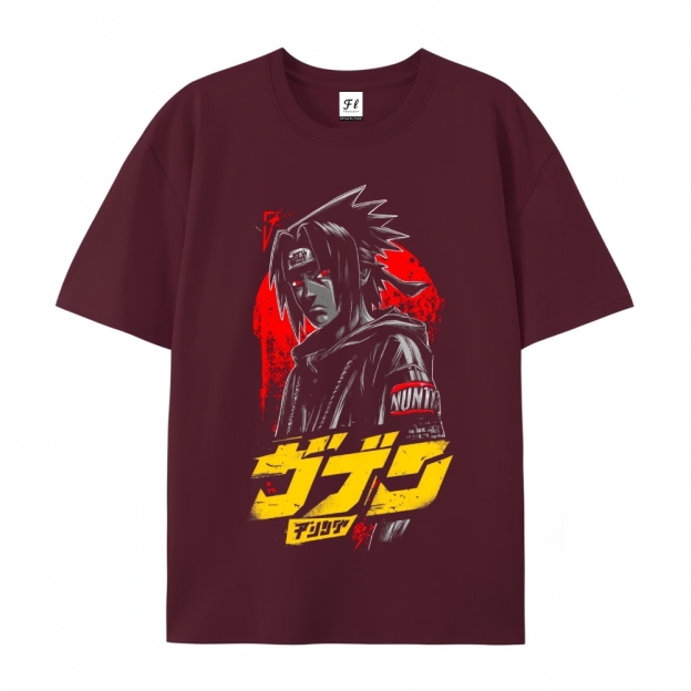 Pure Cotton Unisex Round Neck Anime T-Shirt Boruto