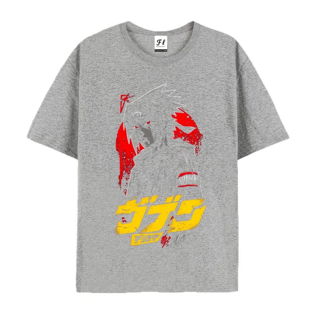 Pure Cotton Unisex Round Neck Anime T-Shirt Boruto