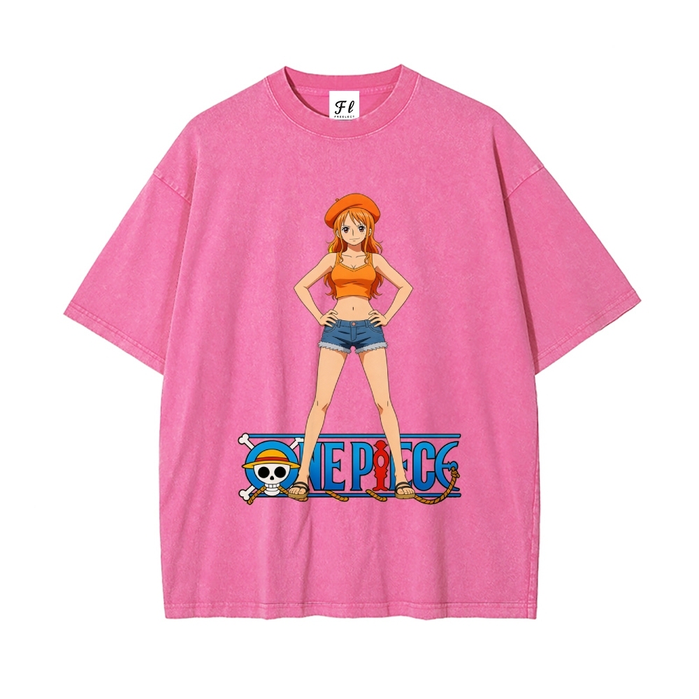 Vintage Oversized T-Shirt One Piece Nami