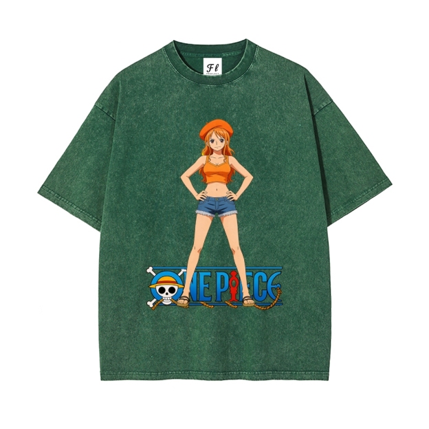 Vintage Oversized T-Shirt One Piece Nami