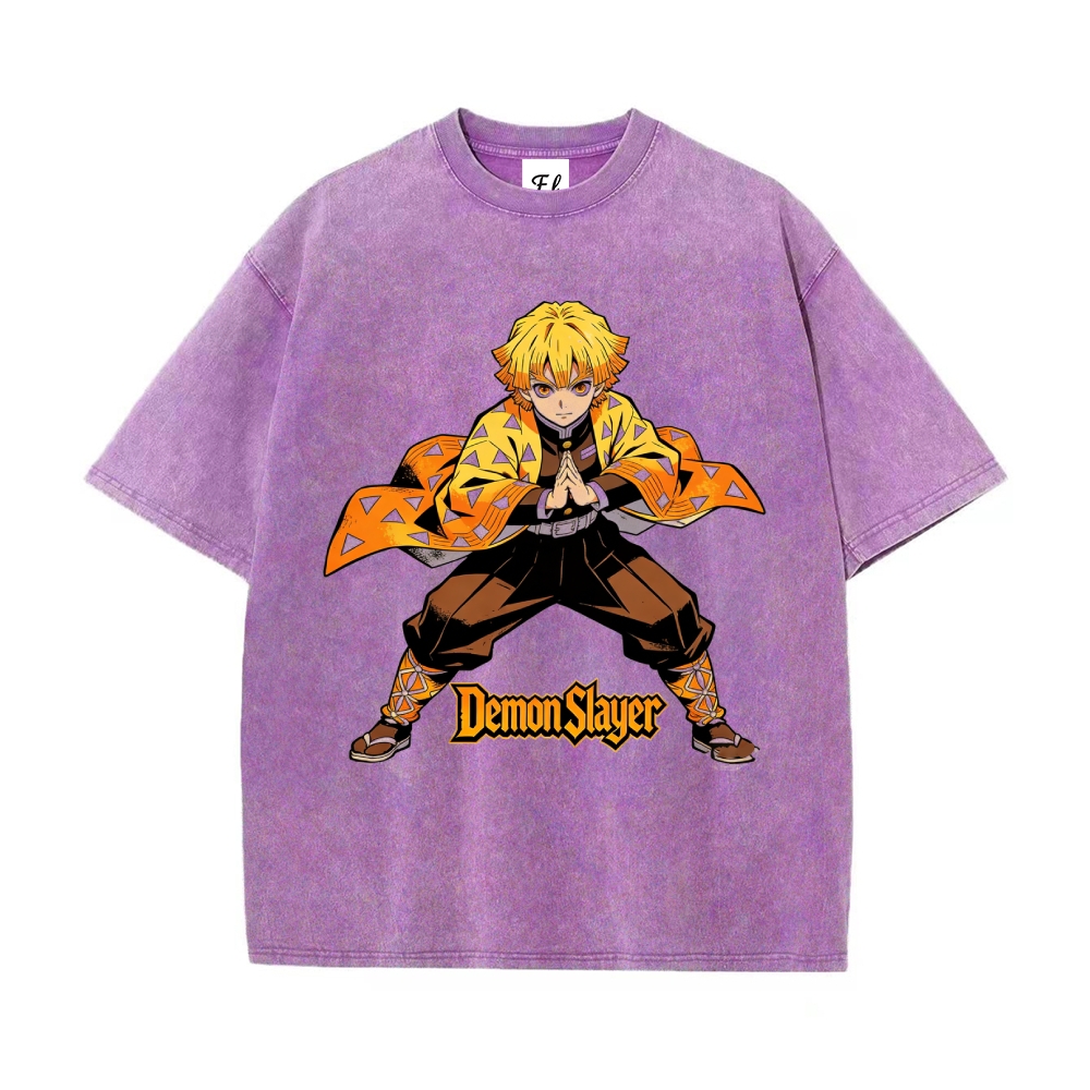 Vintage Oversized T-Shirt Demon Slayer