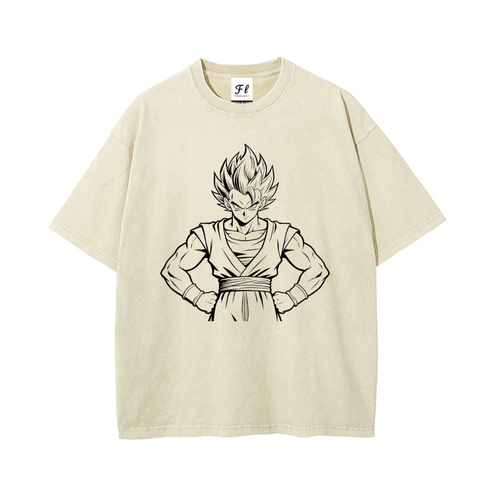 Vintage Oversized T-Shirt Dragon Ball Super