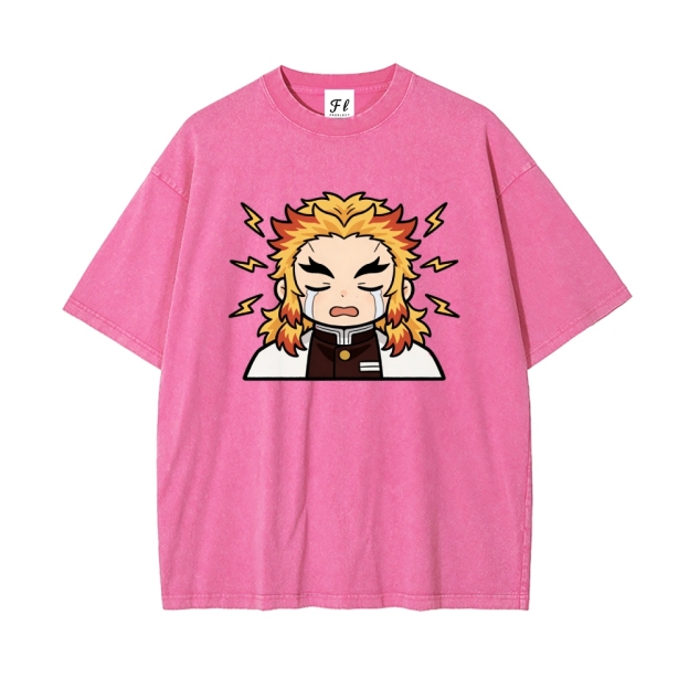 Vintage Oversized T-Shirt Demon Slayer