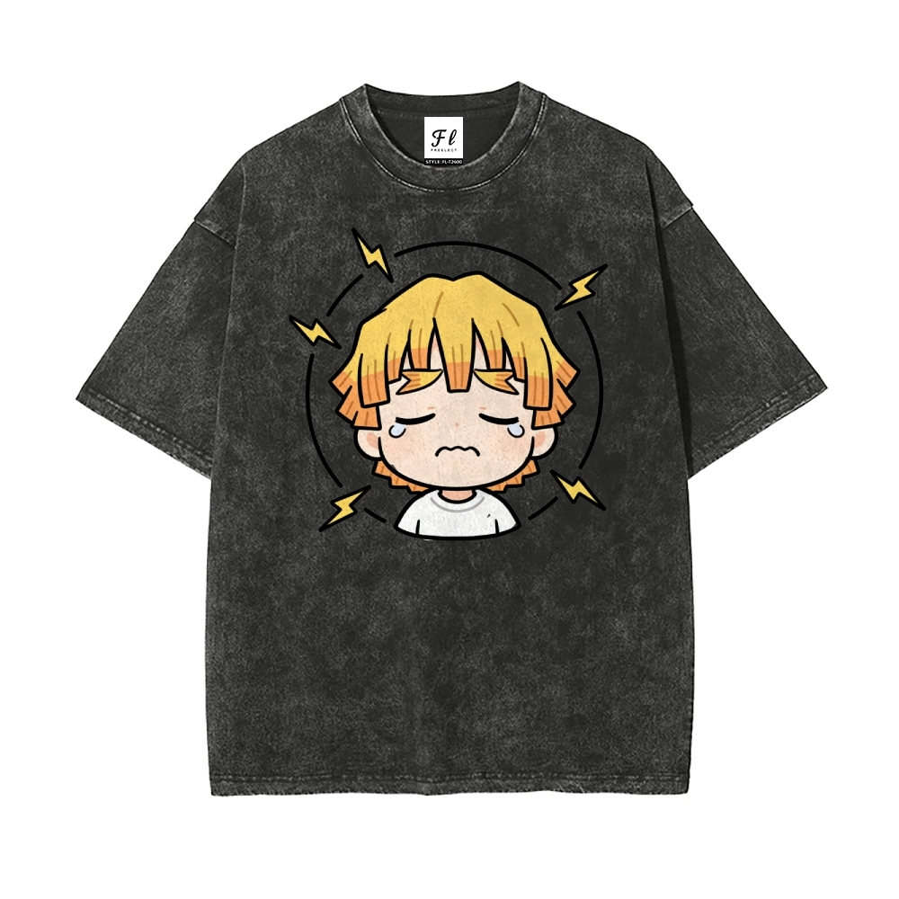 Vintage Oversized T-Shirt Demon Slayer