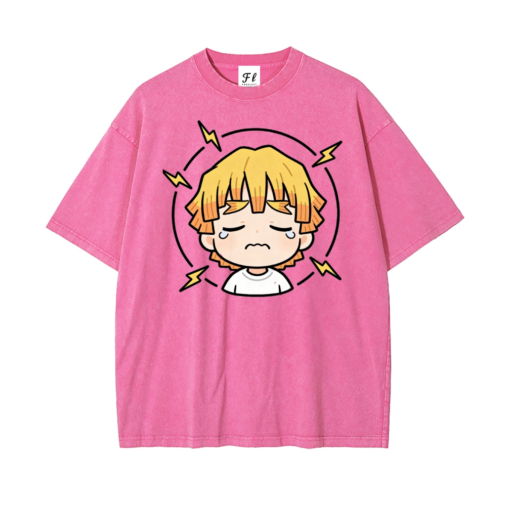 Vintage Oversized T-Shirt Demon Slayer