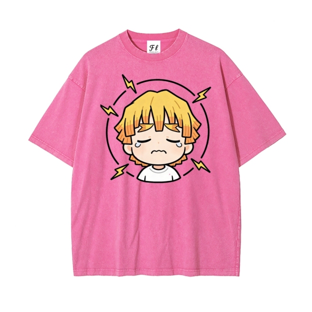 Vintage Oversized T-Shirt Demon Slayer