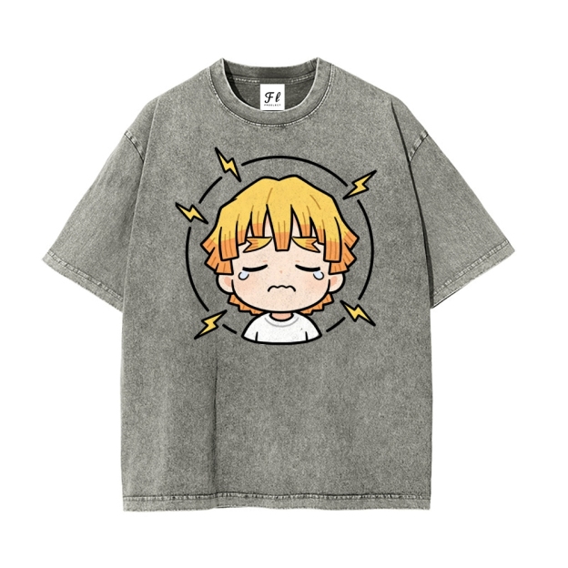 Vintage Oversized T-Shirt Demon Slayer