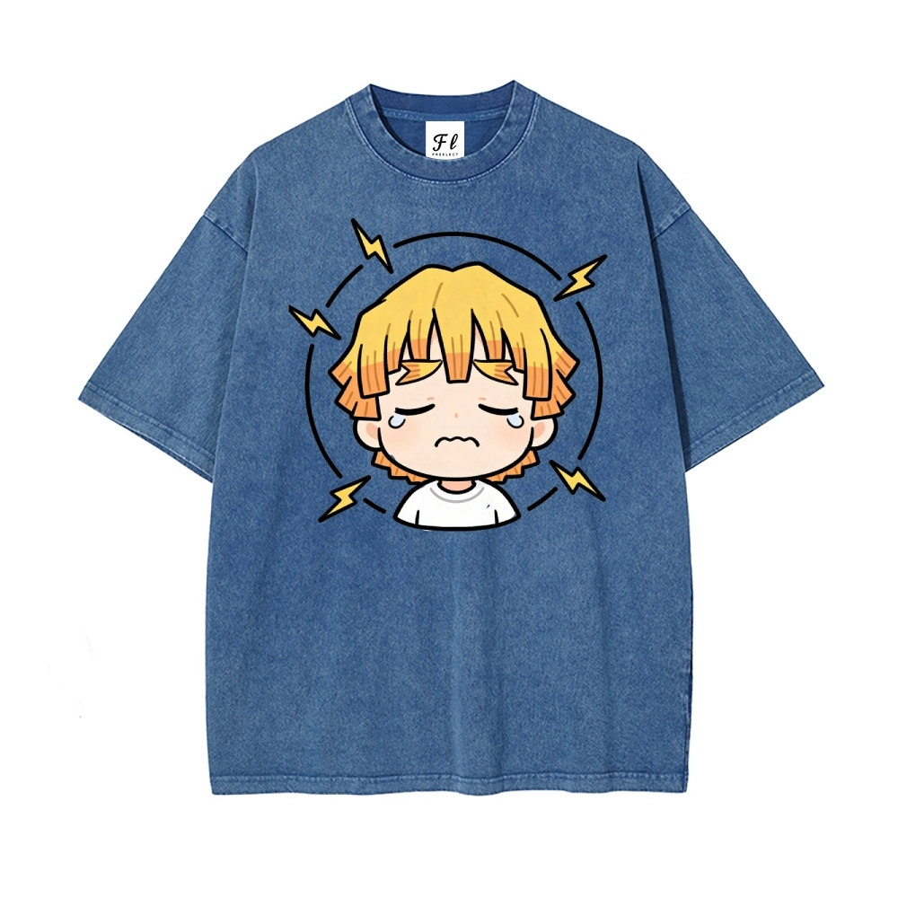 Vintage Oversized T-Shirt Demon Slayer