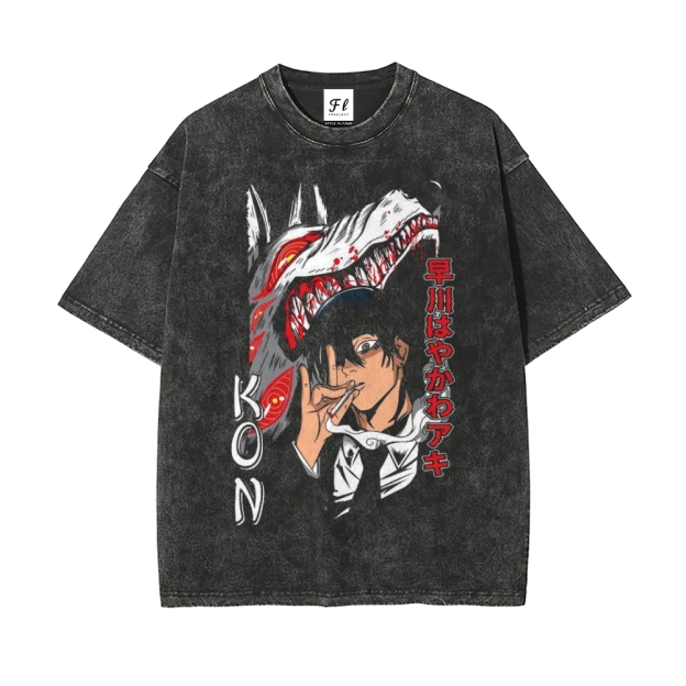 Vintage Oversized T-Shirt Chainsaw Man