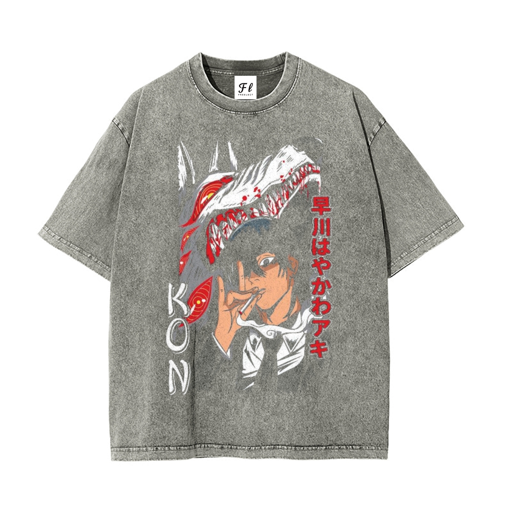 Vintage Oversized T-Shirt Chainsaw Man