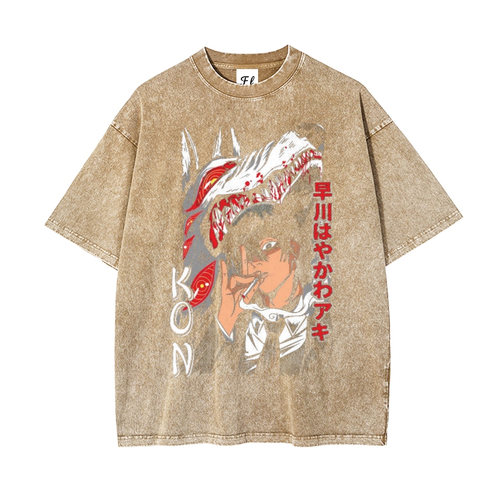 Vintage Oversized T-Shirt Chainsaw Man