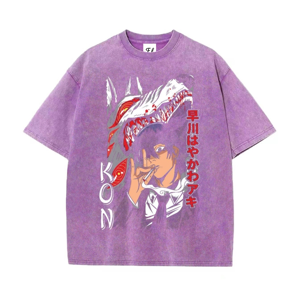 Vintage Oversized T-Shirt Chainsaw Man
