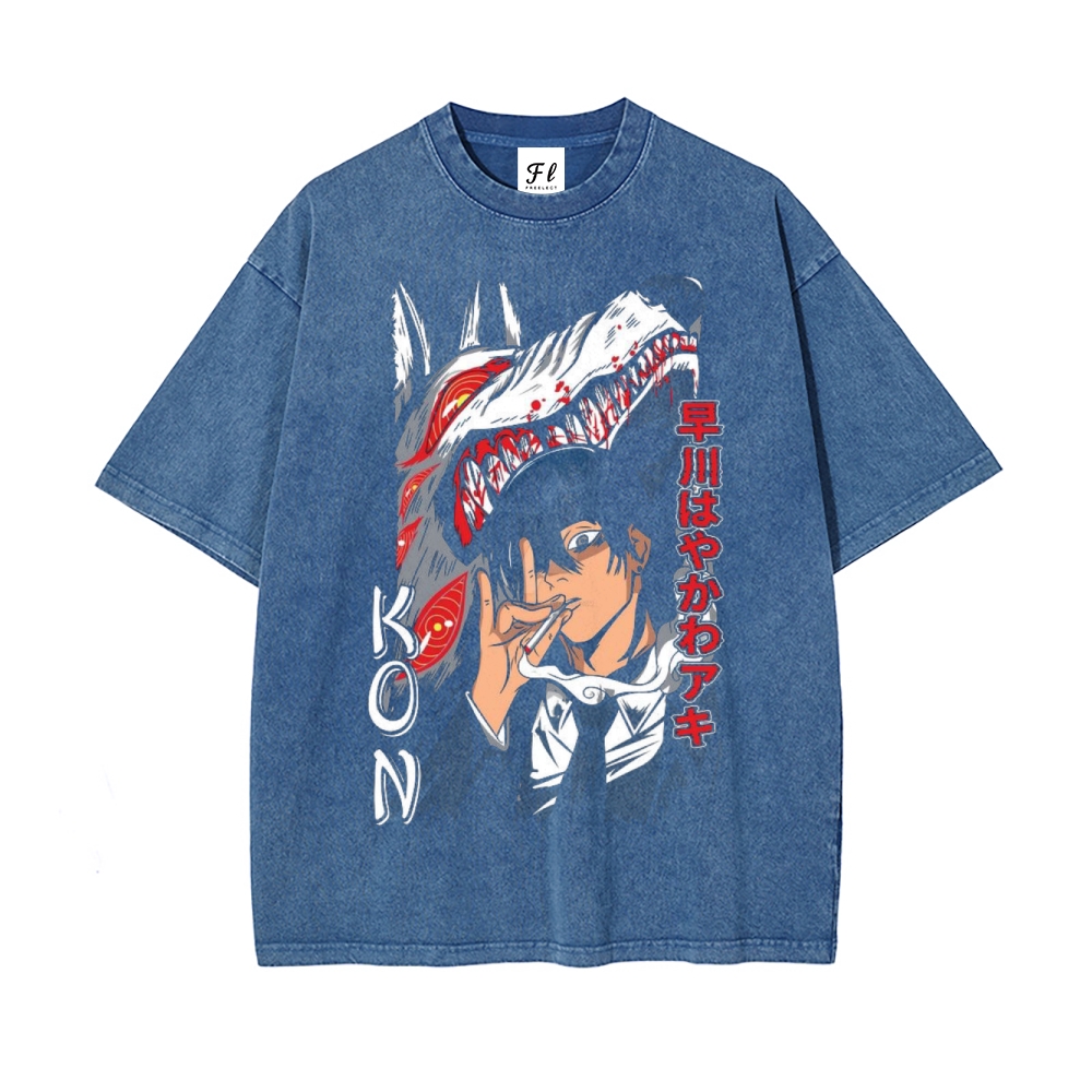 Vintage Oversized T-Shirt Chainsaw Man