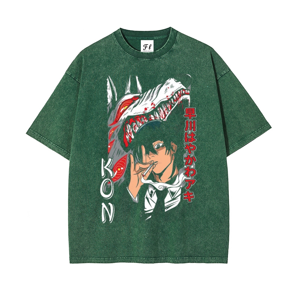 Vintage Oversized T-Shirt Chainsaw Man