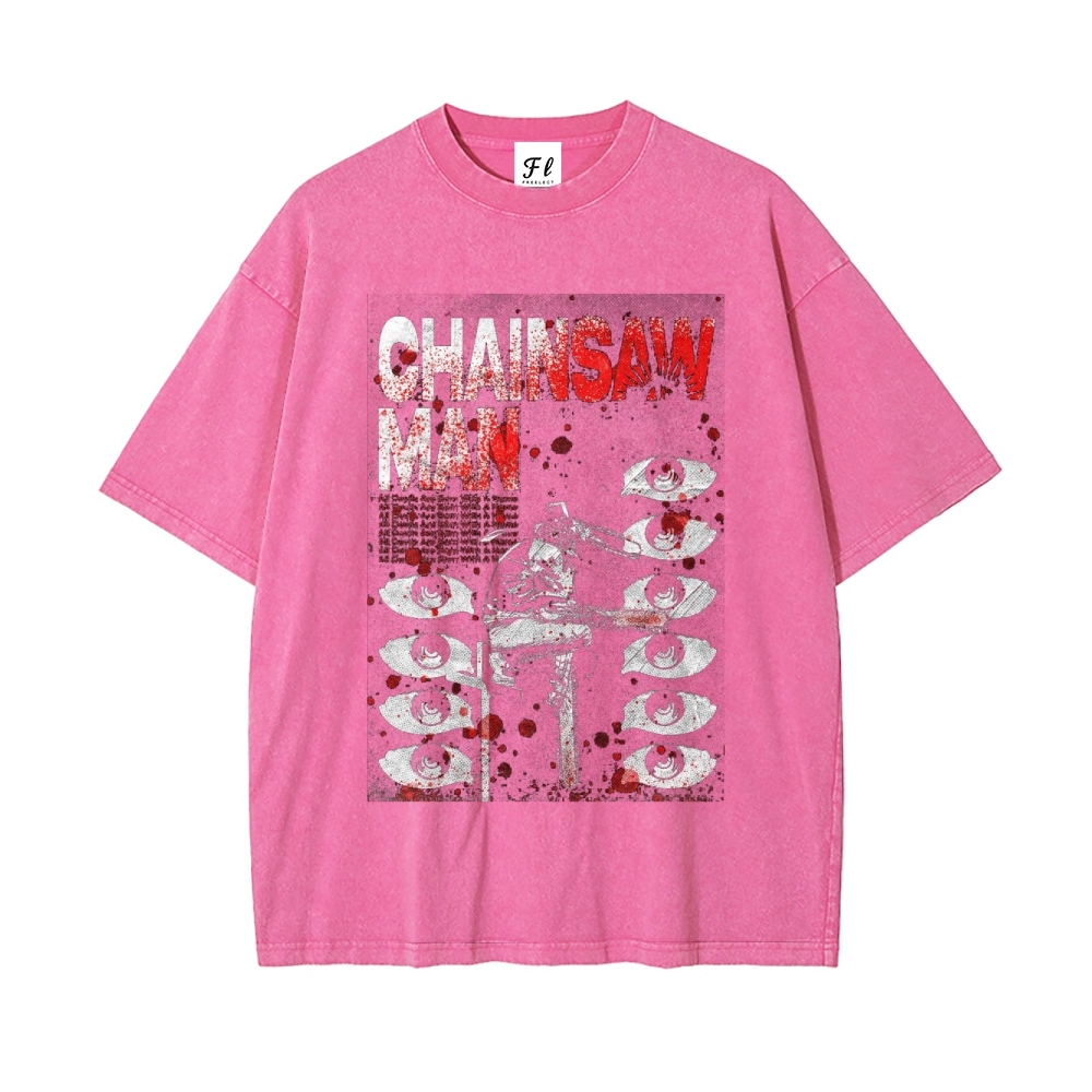 Vintage Oversized T-Shirt Chainsaw Man