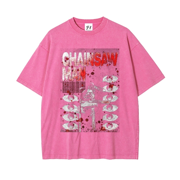Vintage Oversized T-Shirt Chainsaw Man