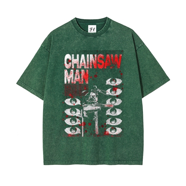 Vintage Oversized T-Shirt Chainsaw Man