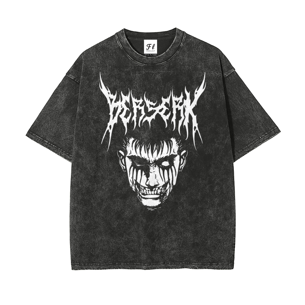 Vintage Oversized T-Shirt|Berserk