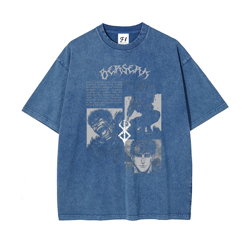 Vintage Oversized T-Shirt|Berserk