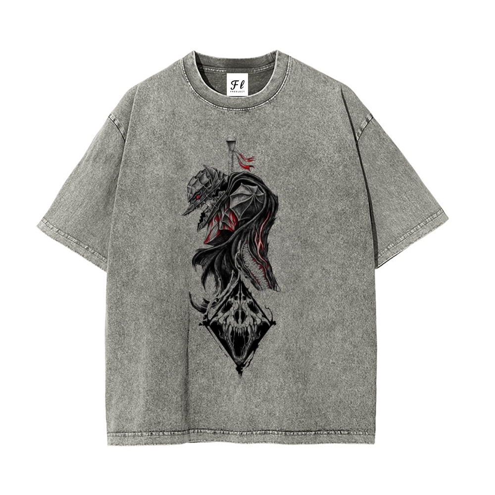 Vintage Oversized T-Shirt|Berserk