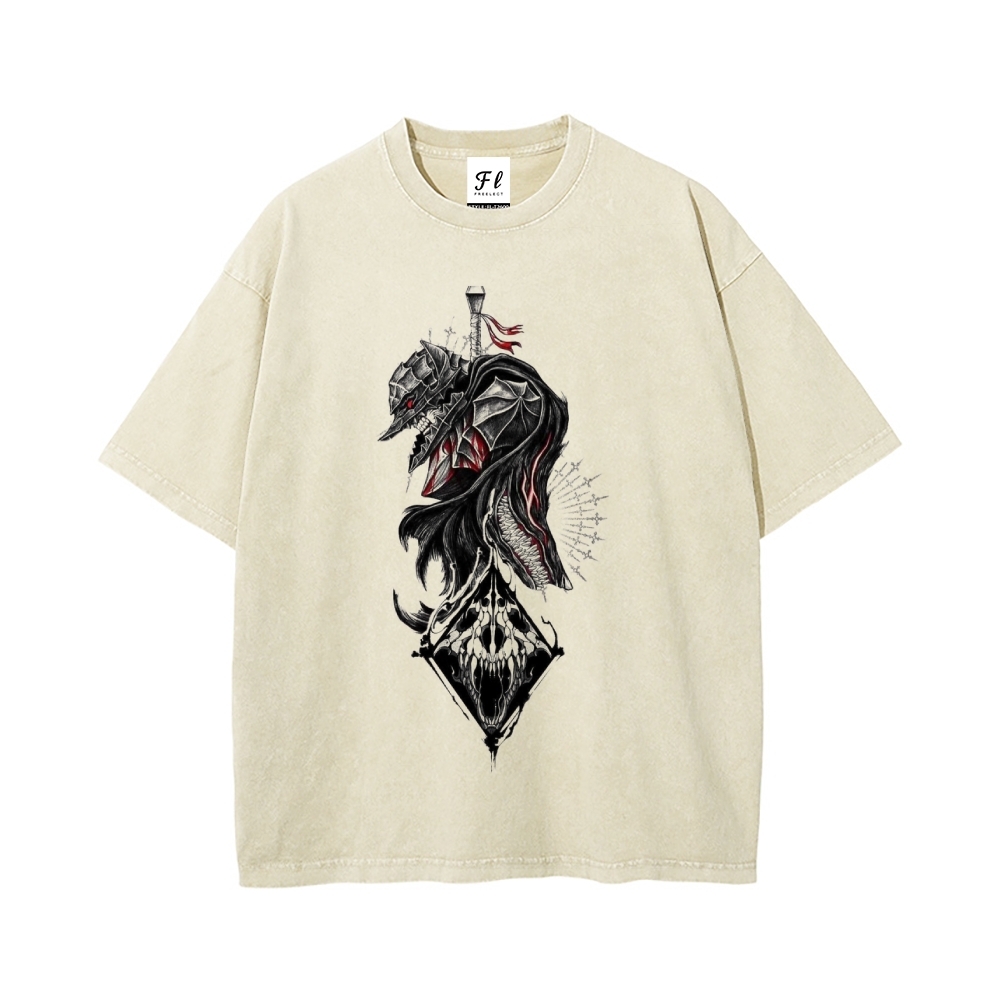 Vintage Oversized T-Shirt|Berserk