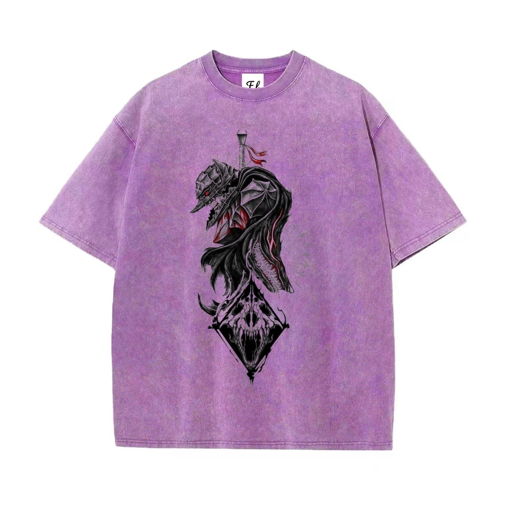 Vintage Oversized T-Shirt|Berserk
