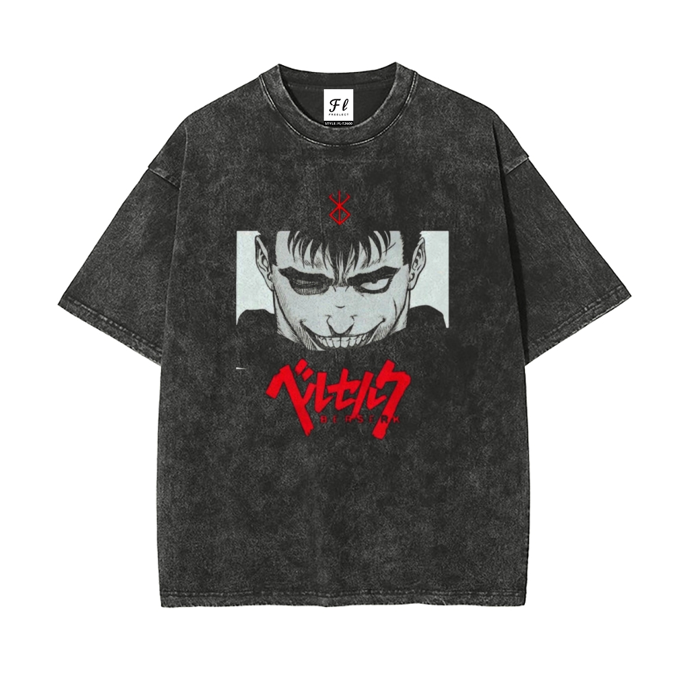 Vintage Oversized T-Shirt|Berserk