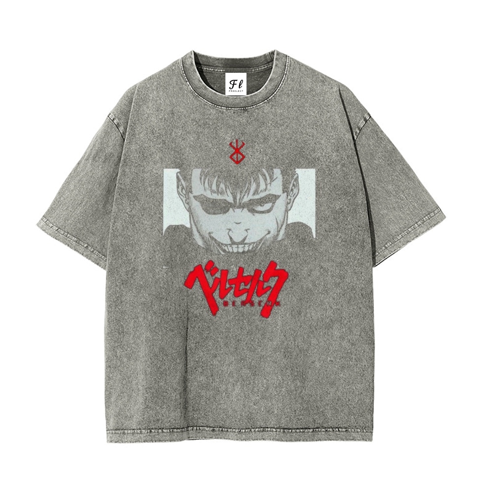 Vintage Oversized T-Shirt|Berserk
