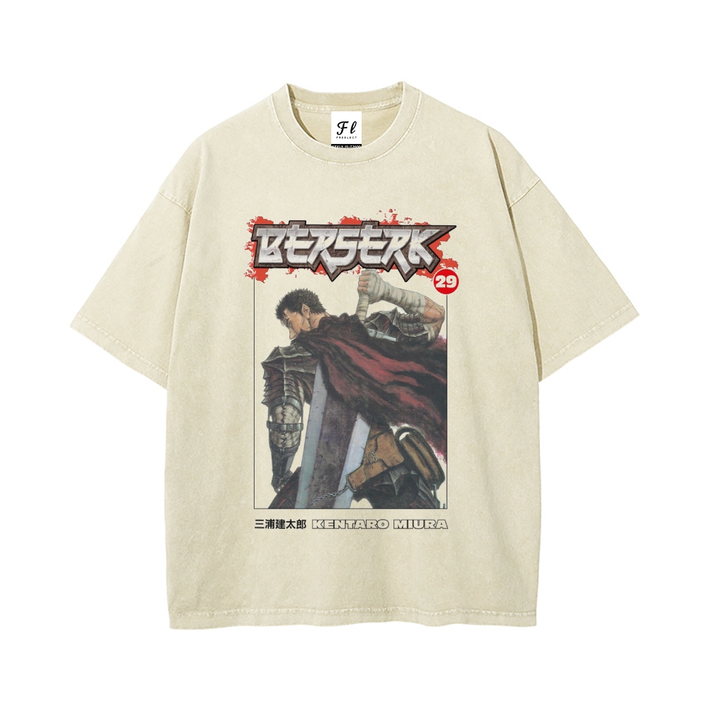 Vintage Oversized T-Shirt|Berserk