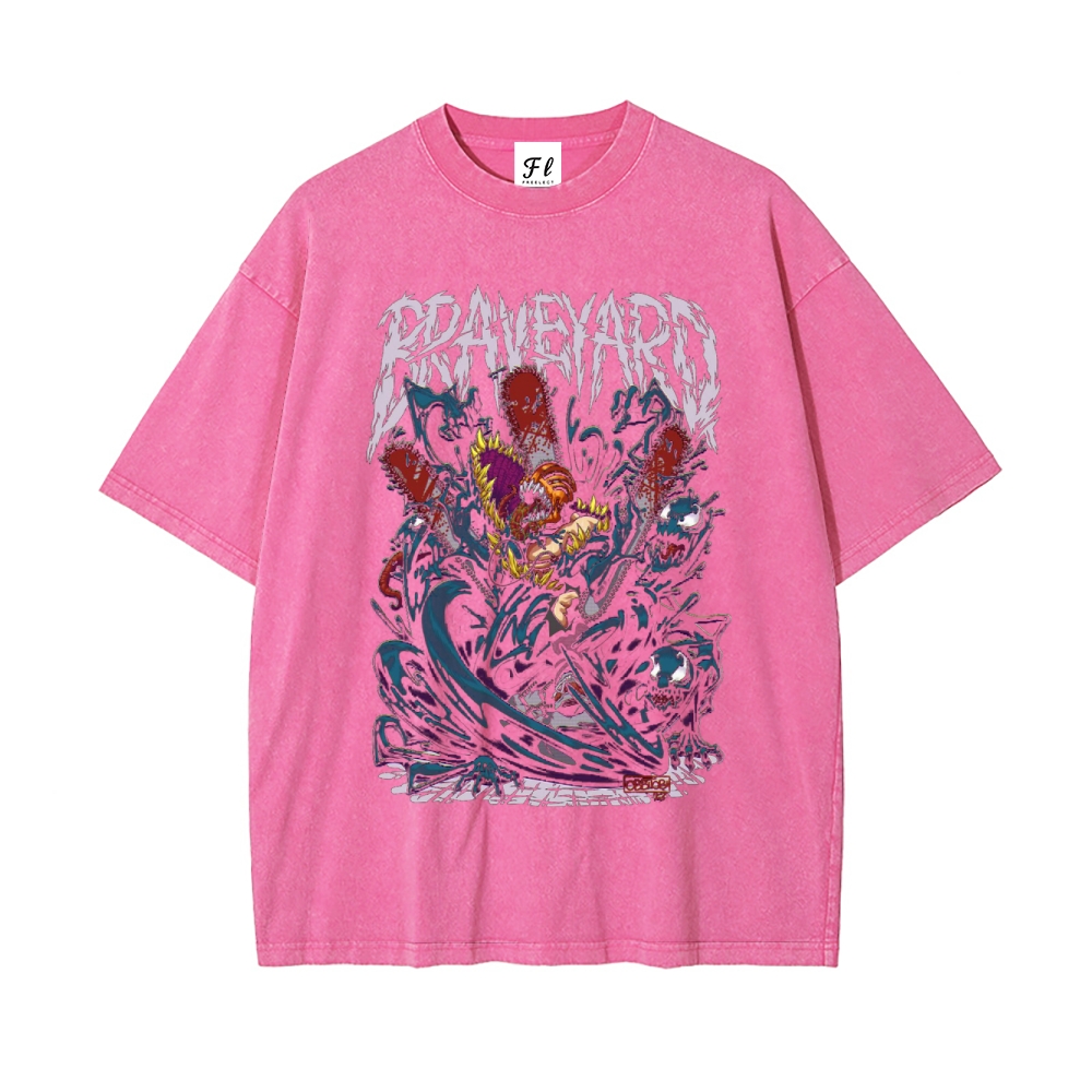 Vintage Oversized T-Shirt Chainsaw Man