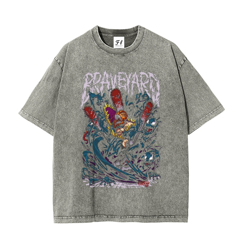 Vintage Oversized T-Shirt Chainsaw Man